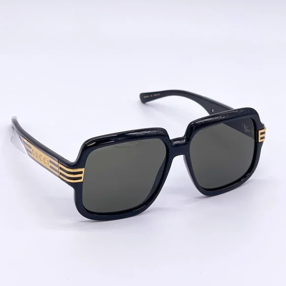 NEW GUCCI GG0979S 001 NEW COLLECTION UNISEX OVERSIZED SUNGLASSES GUCCI - Picture 9 of 14